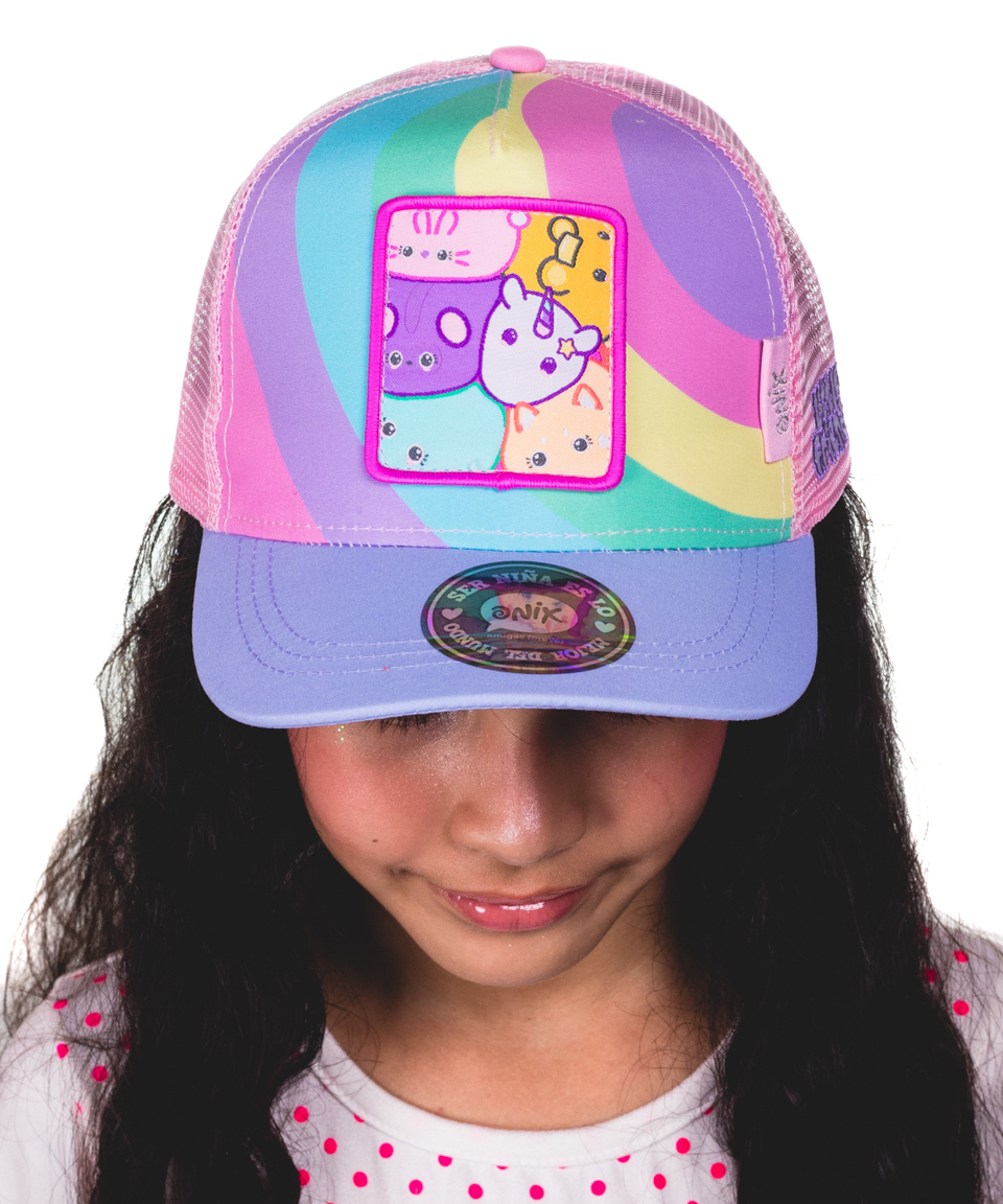 Foto 5 pulgar | Gorra Onix Con Parche Little Friends Ideal Para Niñas