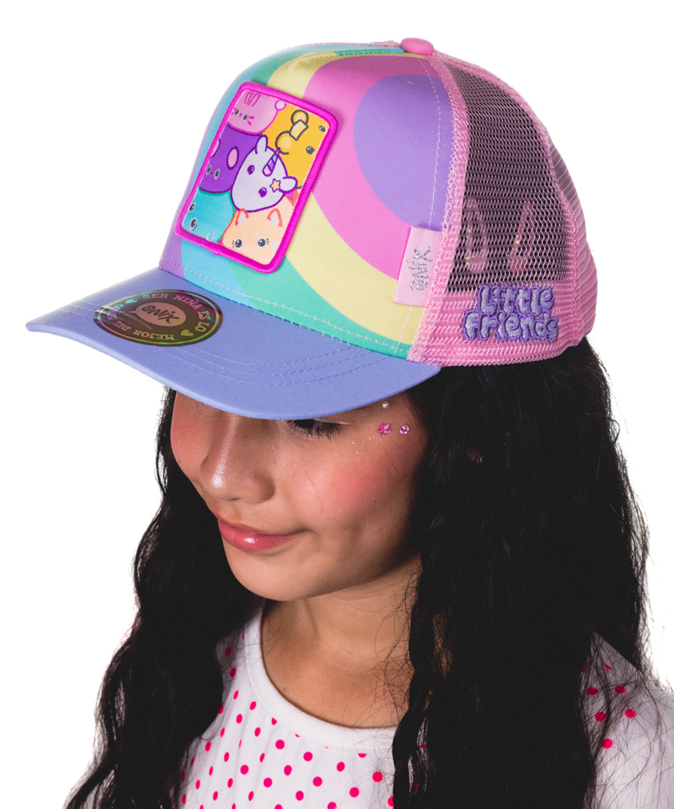 Foto 6 pulgar | Gorra Onix Con Parche Little Friends Ideal Para Niñas