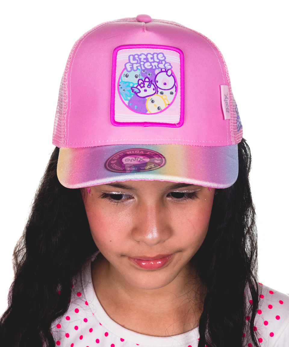 Foto 5 pulgar | Gorra Little Friends Glitter