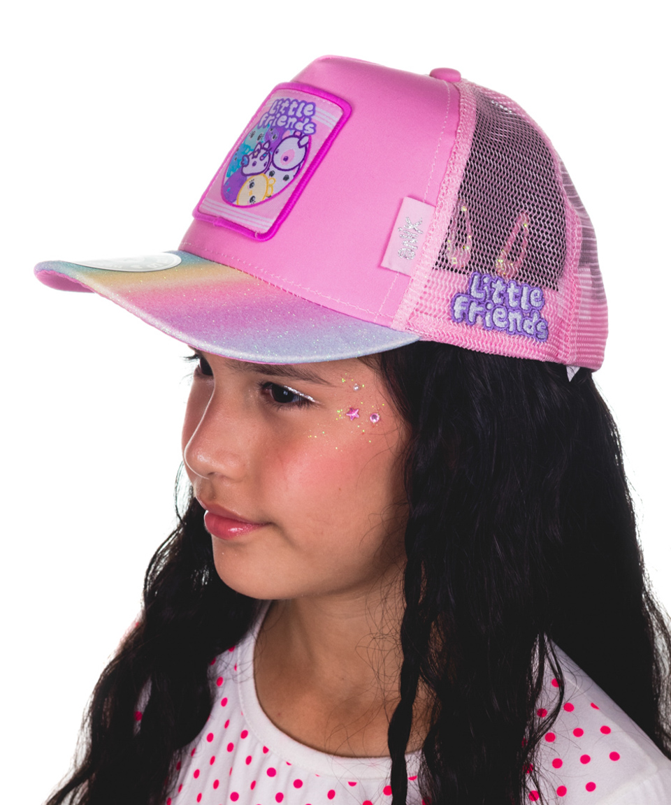 Foto 6 pulgar | Gorra Little Friends Glitter