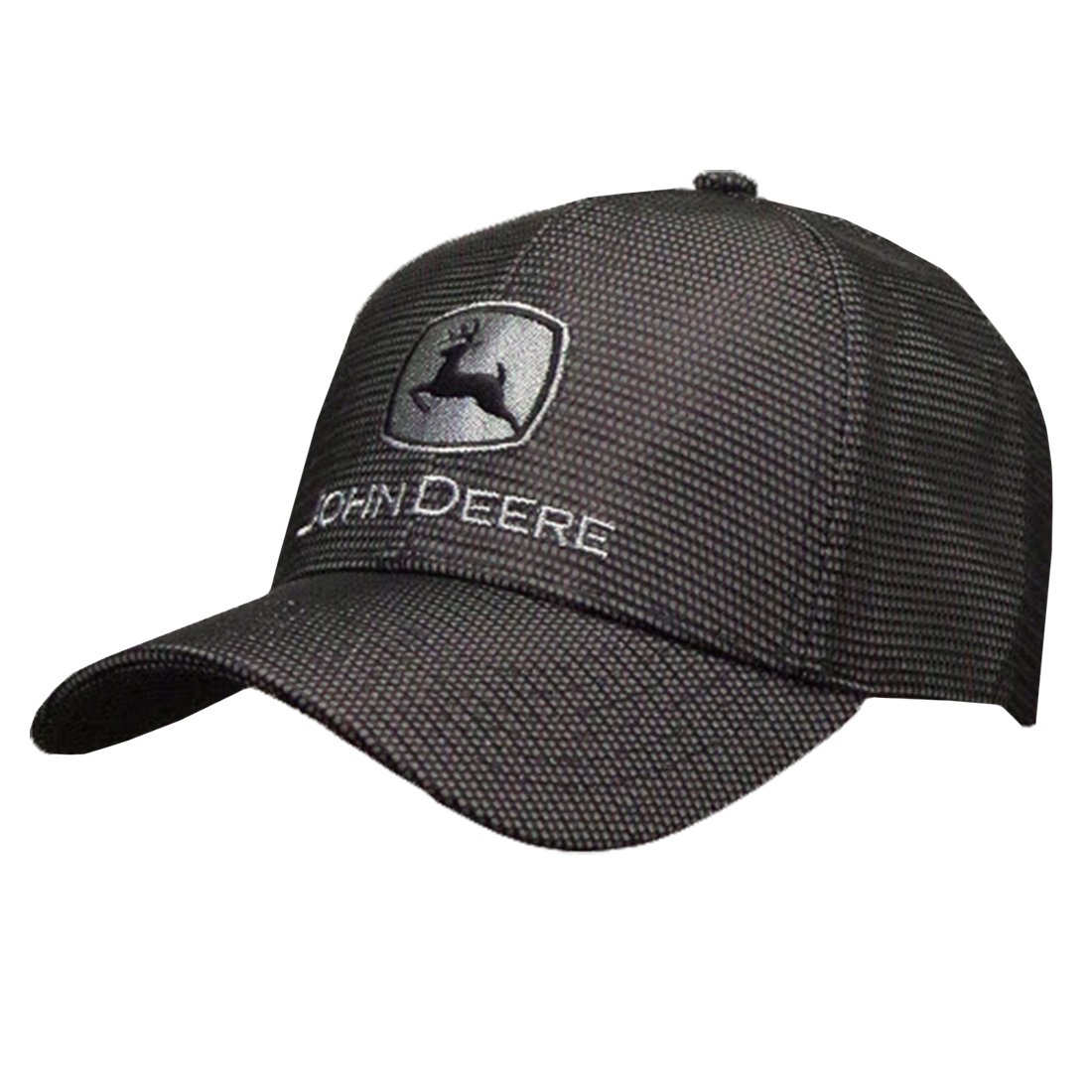 Foto 2 pulgar | Sombrero John Deere Reflective Gris Y Negro Para Adultos - Venta Internacional.