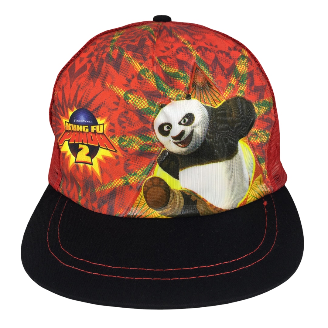 Gorra Plana Ruz 58009 color Rojo Trucker Kung Fu Panda 2 $199