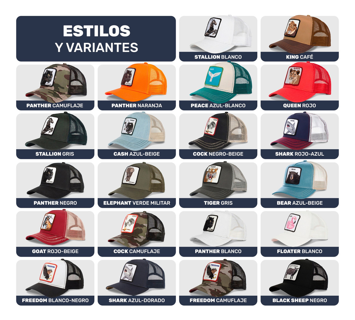 Foto 3 pulgar | Gorra Trucker Wünd Stallion Blanca para Hombre Unitalla Ajustable