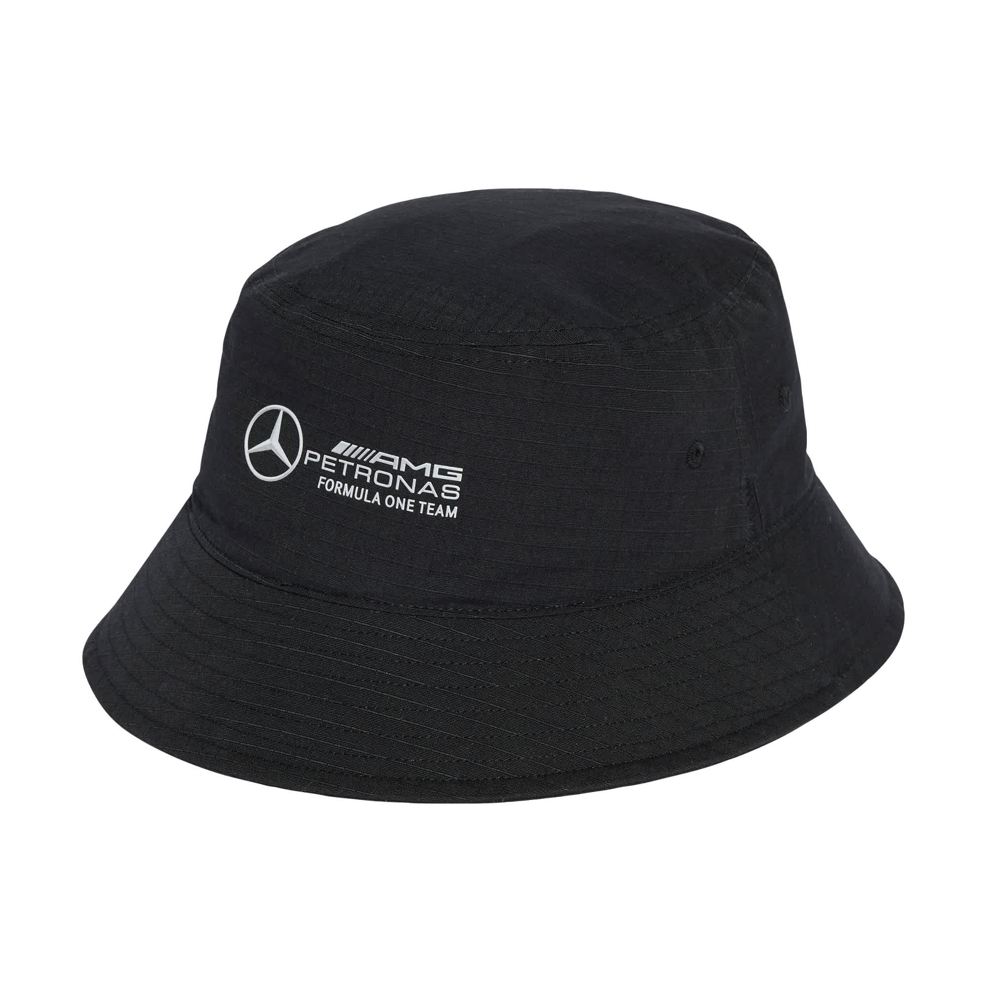 Foto 2 pulgar | Gorro Pescador Mercedes - Amg Petronas F1 Team Adidas Negro Unisex