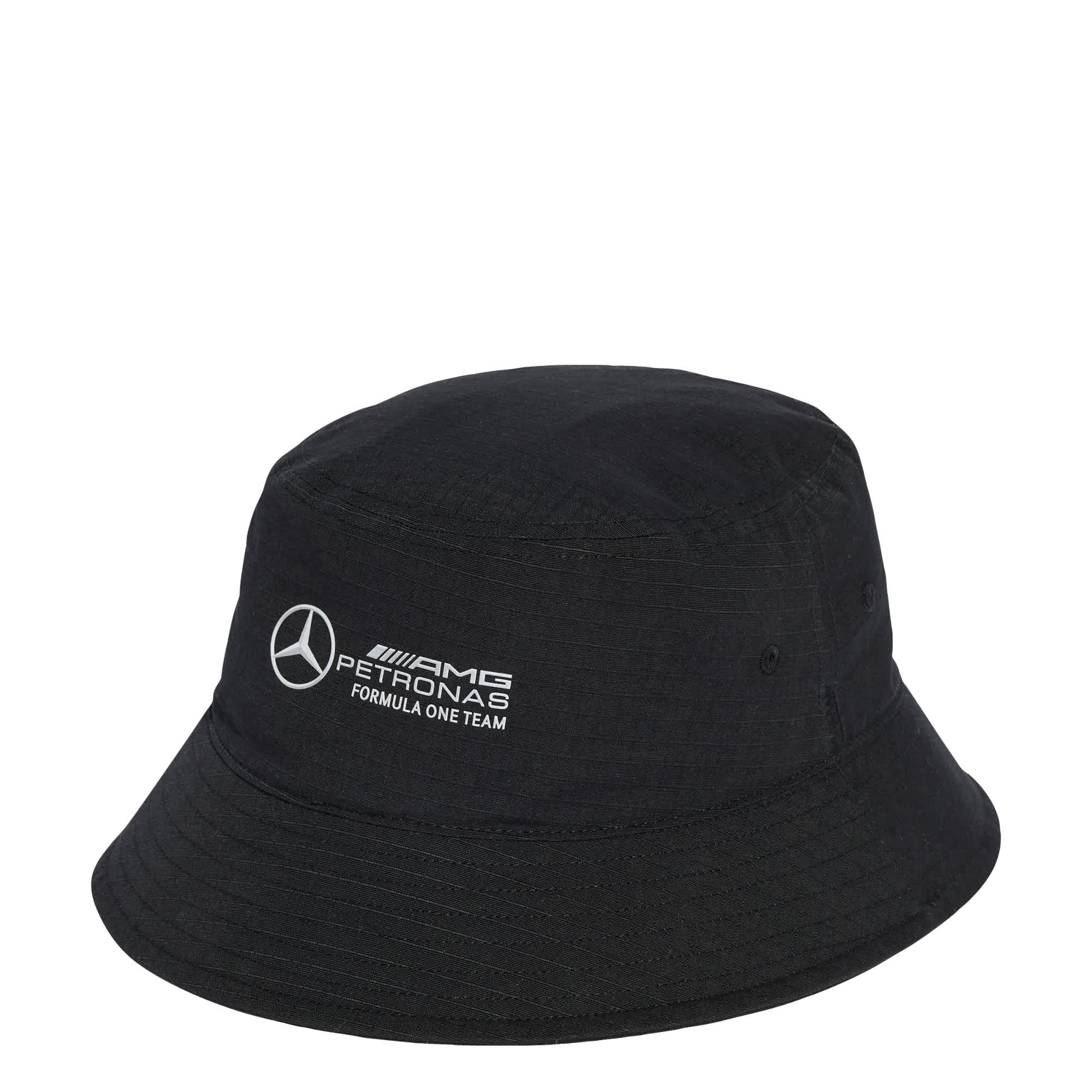 Foto 3 pulgar | Gorro Pescador Mercedes - Amg Petronas F1 Team Adidas Negro Unisex