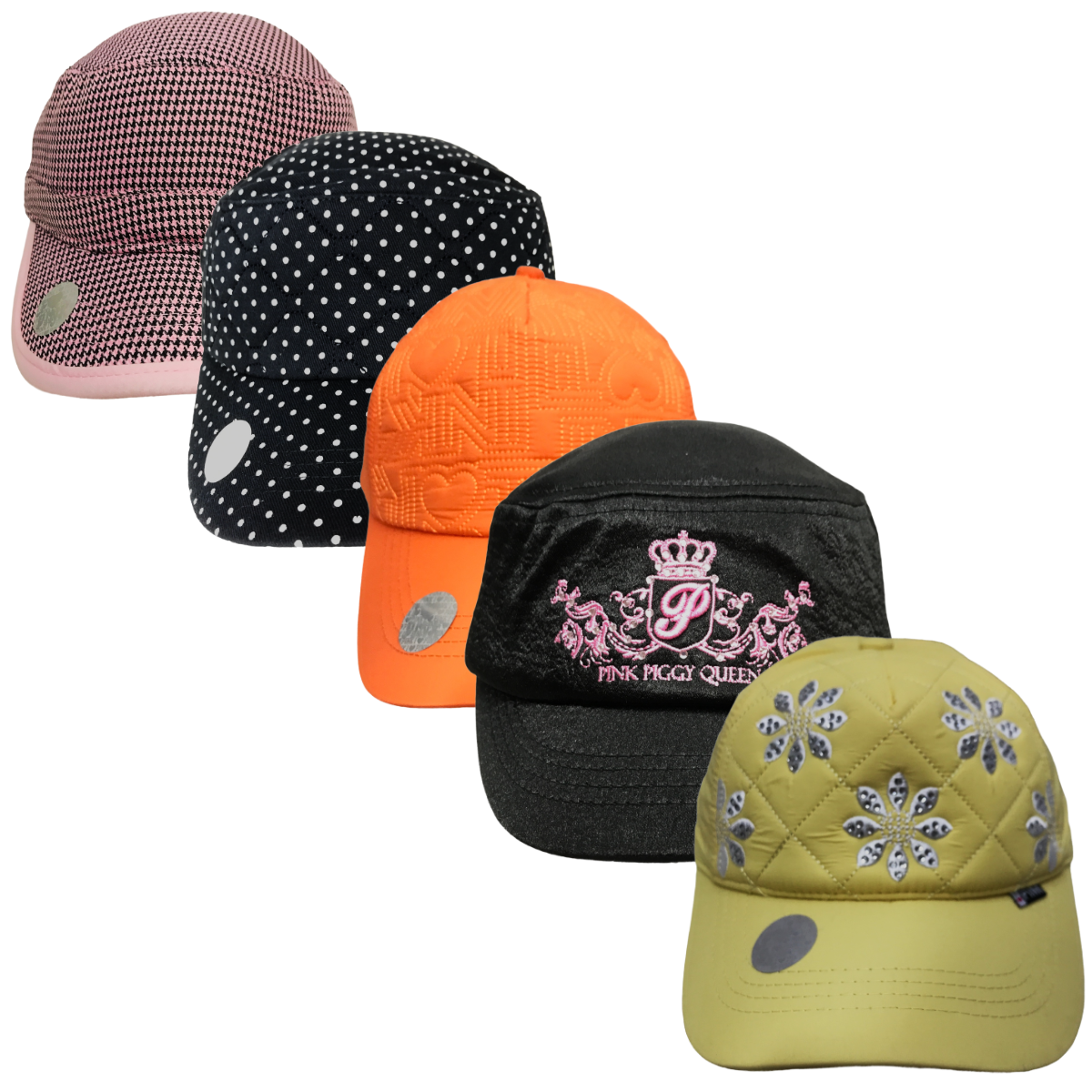 Foto 2 pulgar | Gorra Moderna Kit Varios Diseños 5pzs para Dama