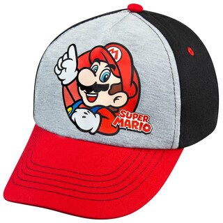 Foto 1 | Gorra De Béisbol Nintendo Super Mario Boys De 4 A 12 Años, 100% Algodón - Venta Internacional.