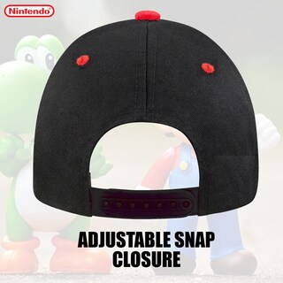 Foto 6 | Gorra De Béisbol Nintendo Super Mario Boys De 4 A 12 Años, 100% Algodón - Venta Internacional.
