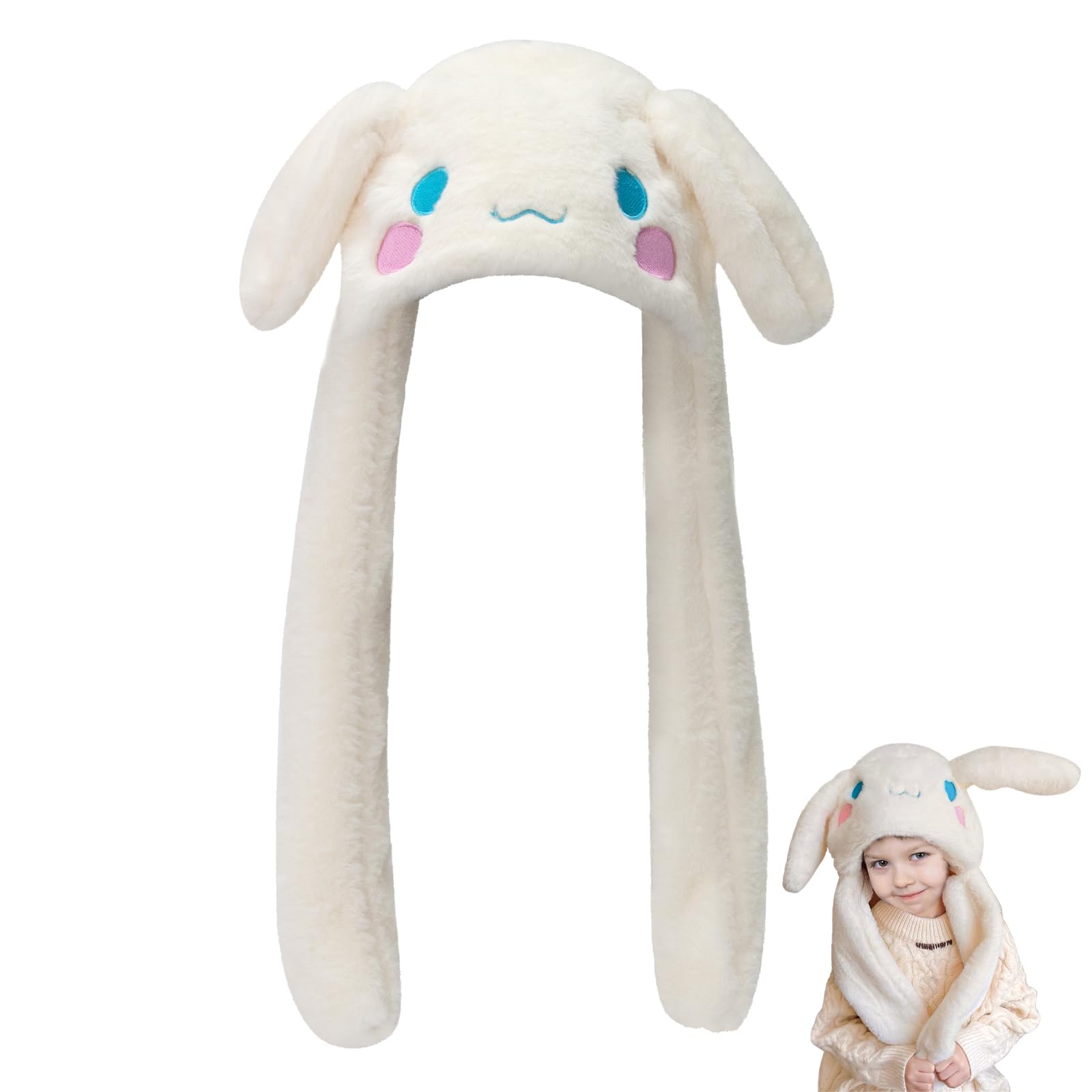 Foto 2 pulgar | Gorro De Peluche Con Orejas De Perro Para Saltar Maikerry Anime Para Mujer - Venta Internacional.