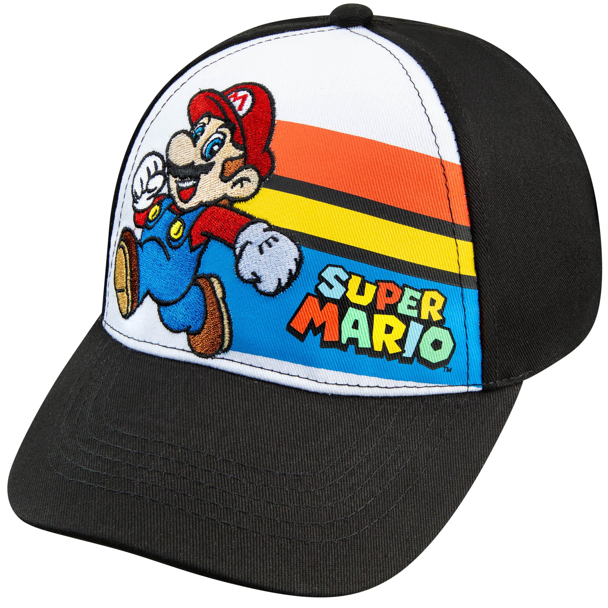 Foto 2 pulgar | Gorra De Béisbol Nintendo Super Mario Rainbow Boys 4-12 Años - Venta Internacional.