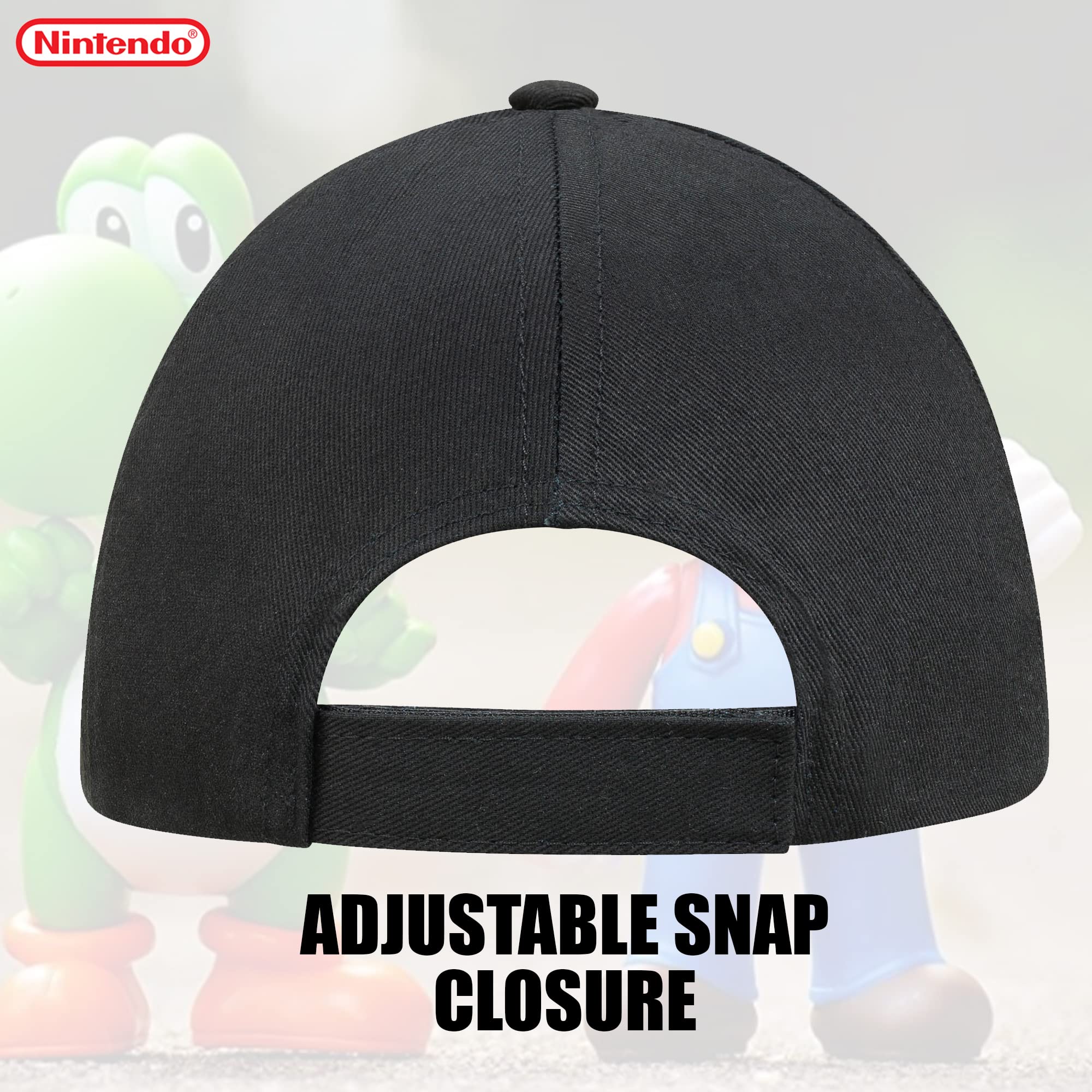 Foto 7 pulgar | Gorra De Béisbol Nintendo Super Mario Rainbow Boys 4-12 Años - Venta Internacional.