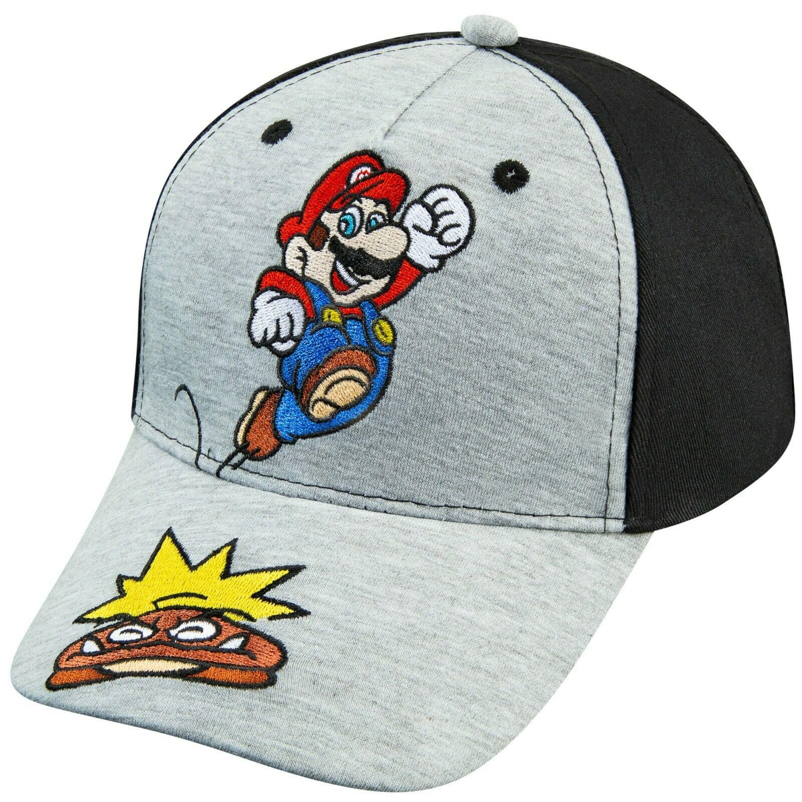 Foto 2 pulgar | Gorra De Béisbol Nintendo Super Mario Boys De 4 A 12 Años, 100% Algodón - Venta Internacional.