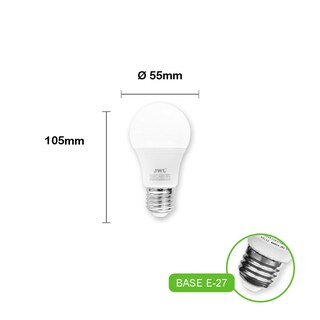 Foto 3 | Paquete de 4 Focos Led JWJ JLA4-6B Tipo Bulbo Omnidireccional de 6 W