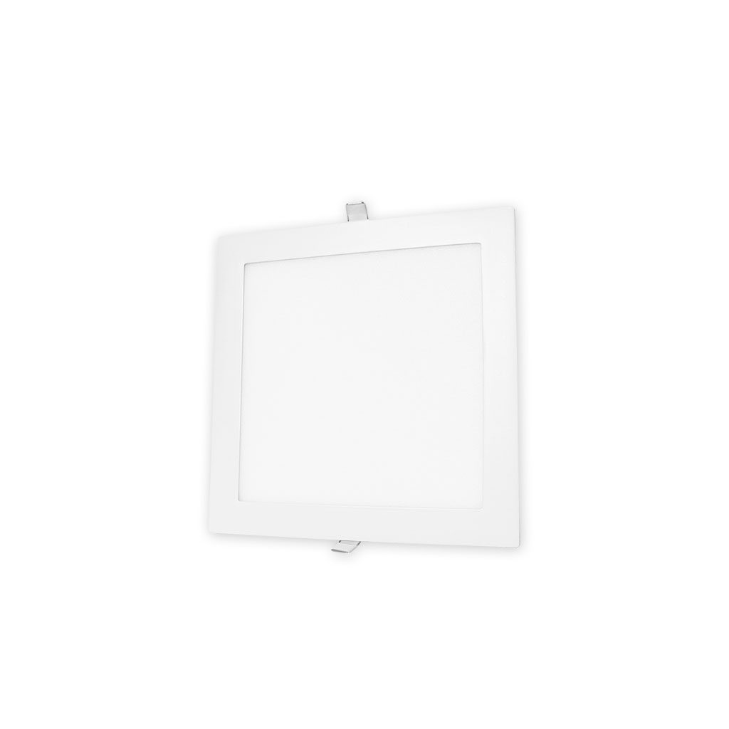 Plafón Led JWJ JLPC-18 de 18 W Empotrable de Forma Cuadrada y Slim