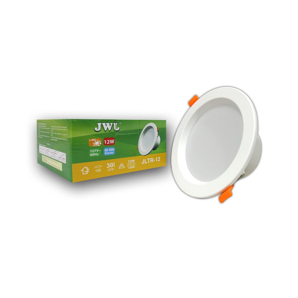 Foto 3 pulgar | Plafón Led Empotrable JWJ JLTR-12 de 12 W Redondo con Drive Integrado de Luz Blanca