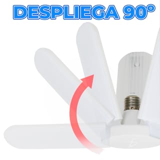 Foto 4 | Lámpara Emergencia Portátil Recargable Led y USB 75 W