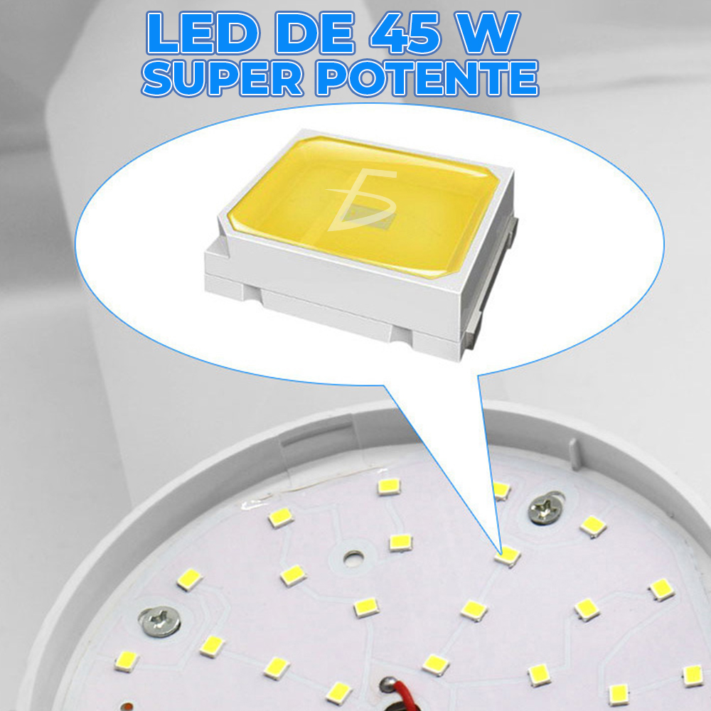 Foto 6 | Lámpara Emergencia Portátil Recargable Led y USB 75 W