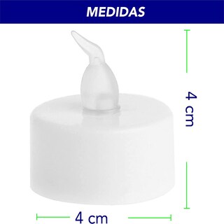 Foto 3 | Luz de Té Chic Fantasy de Velas Led Flotantes color Blanco