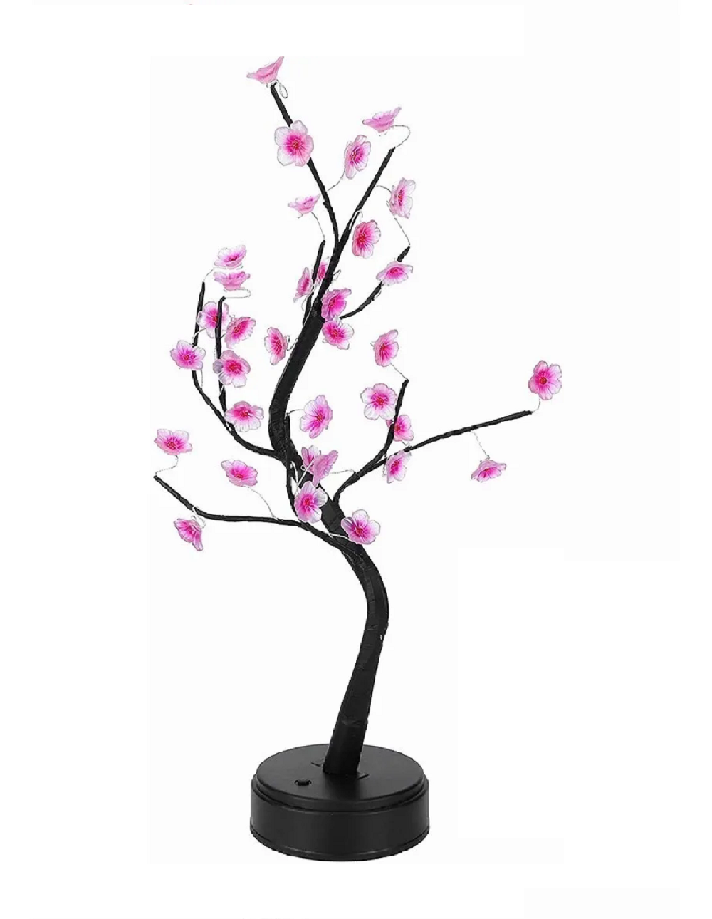 Lámpara Led  Árbol de Bonsái Rosa