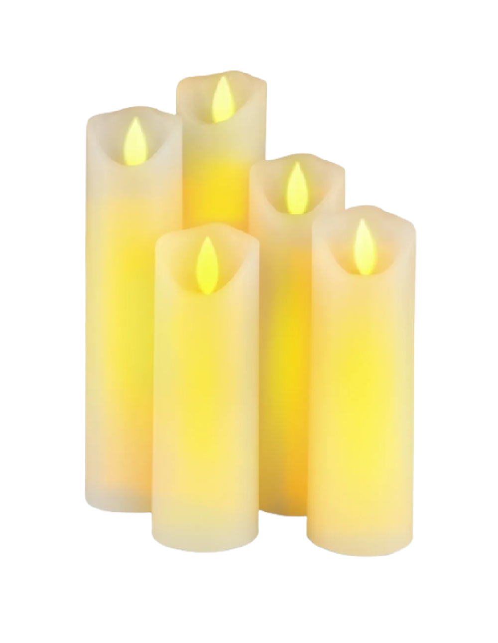 Foto 2 pulgar | Velas Parpadeantes Led Malubero de 5 pz