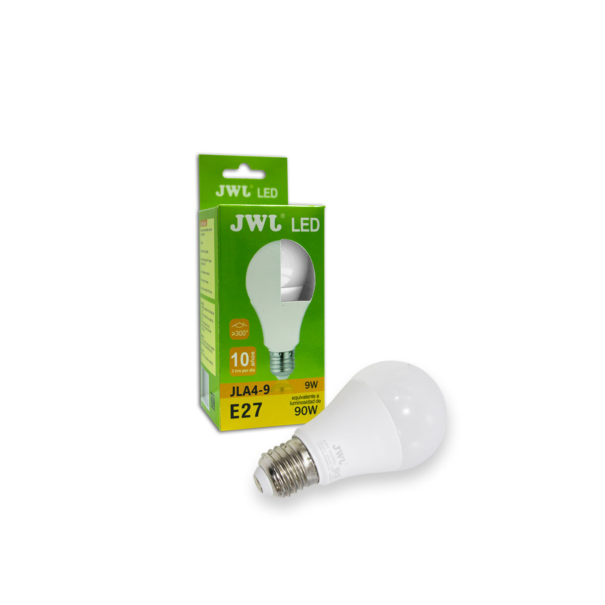 Foto 2 pulgar | Paquete de 4 Focos Led Jla4-9 tipo Bulbo Omnidireccional de 9 w Luz Cálida