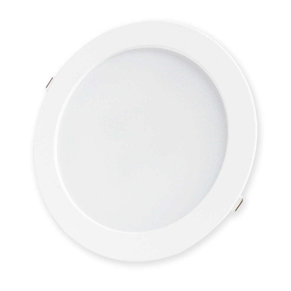 Plafón Empotrable Redondo de 24 w Jwj Jlpr-24Dib color Blanco $104