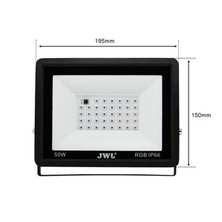 Foto 3 | Reflector Led 50w Luz Rgb Jwj Jlre-50rgb