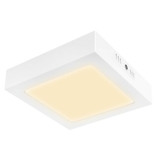 Foto 2 | Lámpara de Interior Led para Sobreponer 12 W Luz Suave Cálida Tecnolite color Blanco