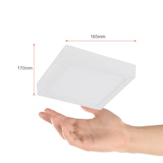Foto 8 | Lámpara de Interior Led para Sobreponer 12 W Luz Suave Cálida Tecnolite color Blanco