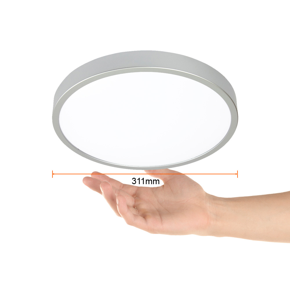 Foto 4 | Lámpara de Interior Led Tecnolite color Blanco para Sobreponer 16 W Luz de Día