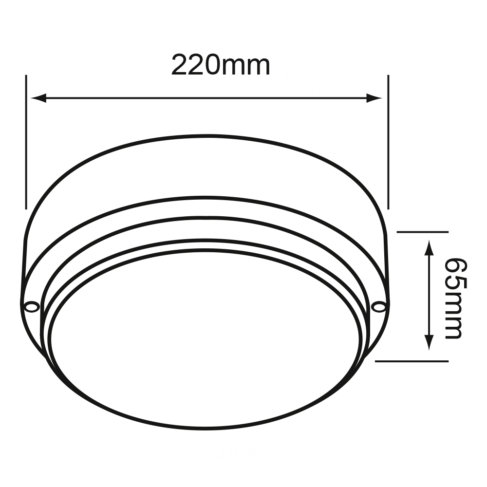 Foto 7 pulgar | Lámpara de Exterior/Interior Tecnolite color Blanco Led Sobreponer 9 W Luz Blanca Neutra Ideal Zona Costera