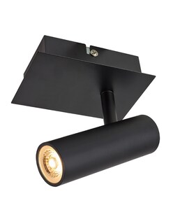 Foto 2 | Lámpara de Interior Spot Led para Sobreponer 6 W Luz Suave Cálida Dirigible Tecnolite color Negro