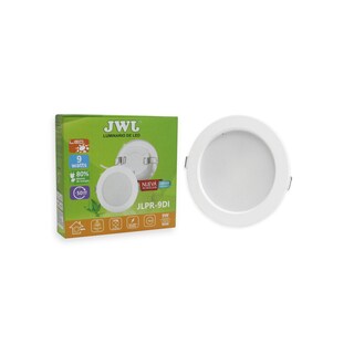 Foto 1 | Paquete 10 Lámparas Led Jwj Jlpr-9di Redondas para Empotrar 9w Luz Cálida
