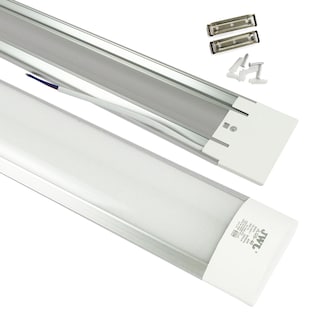 Foto 3 | Paquete 10 Lámparas Led Jwj Jlgs-40 de Sobreponer Slim 40w Luz Blanca