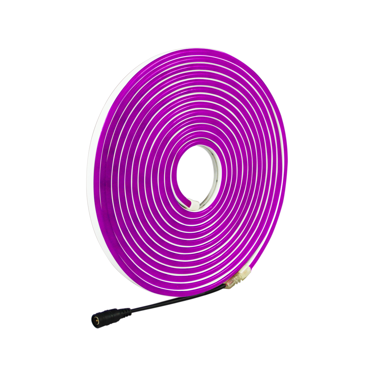 Foto 1 | Tira de Luz Led Neón Jwj Junf-2835 color Violeta de 5 m con Transformador