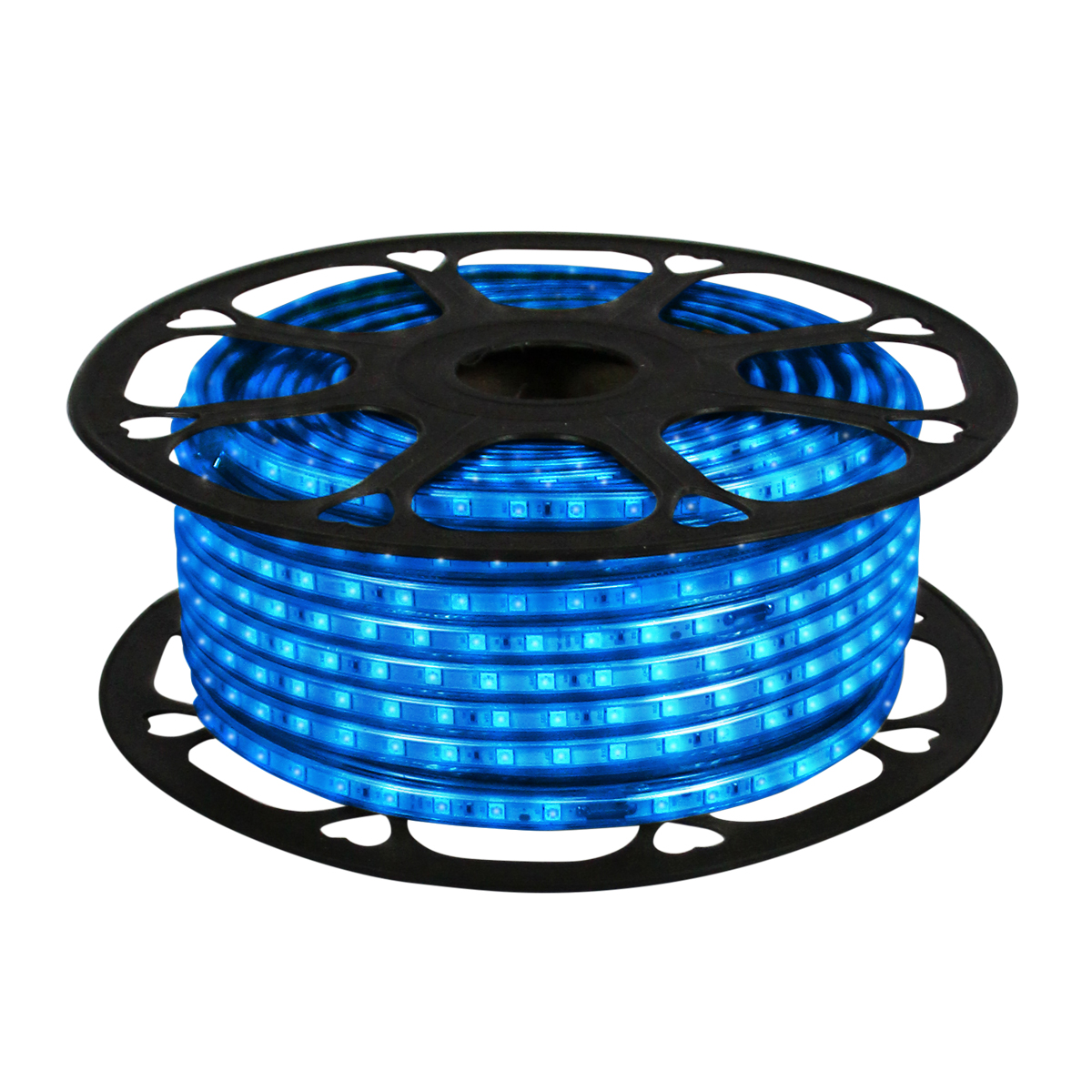 Manguera de Luz Led Jwj Juml-5050a color Azul de 50 m