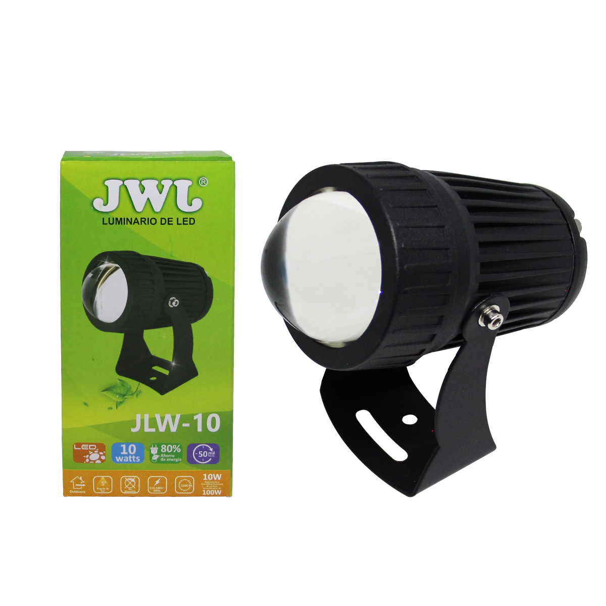 Foto 3 pulgar | Luminaria De Led Tipo Estaca 10w Luz Azul JWJ Jlw-10