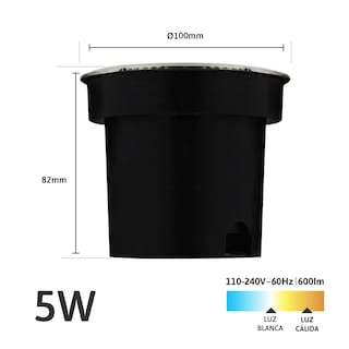 Foto 3 | Luminaria de Led para Piso 5w Luz Cálida Jlep-5