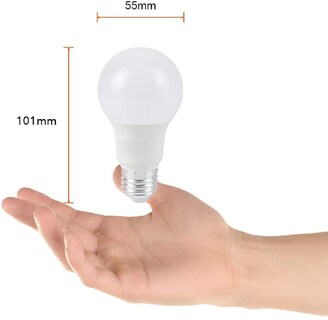 Foto 3 | Paquete de 10 Focos Led 800 Lumens Malubero color Blanco