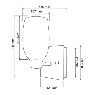 Foto 5 | Lámpara de Interior para Sobreponer Tecnolite Base E27 color Blanco