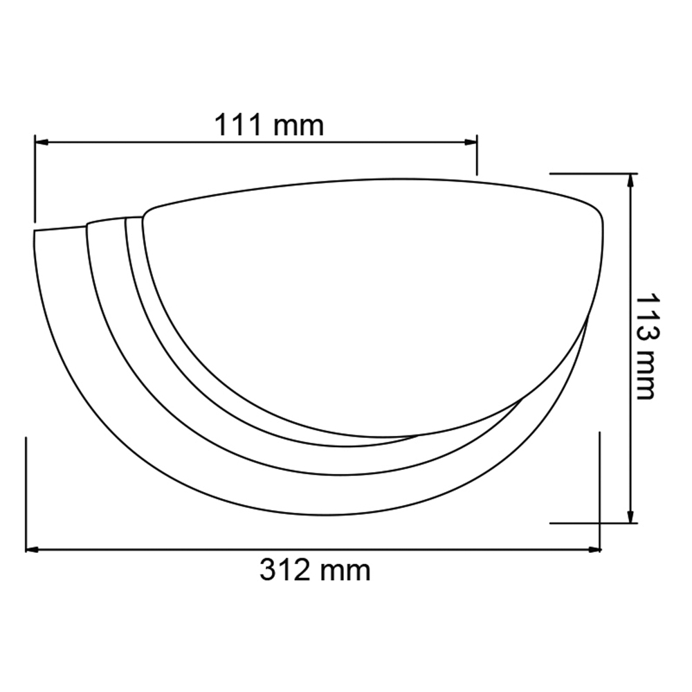 Foto 6 pulgar | Lámpara De Interior Para Sobreponer Tecnolite Base E27