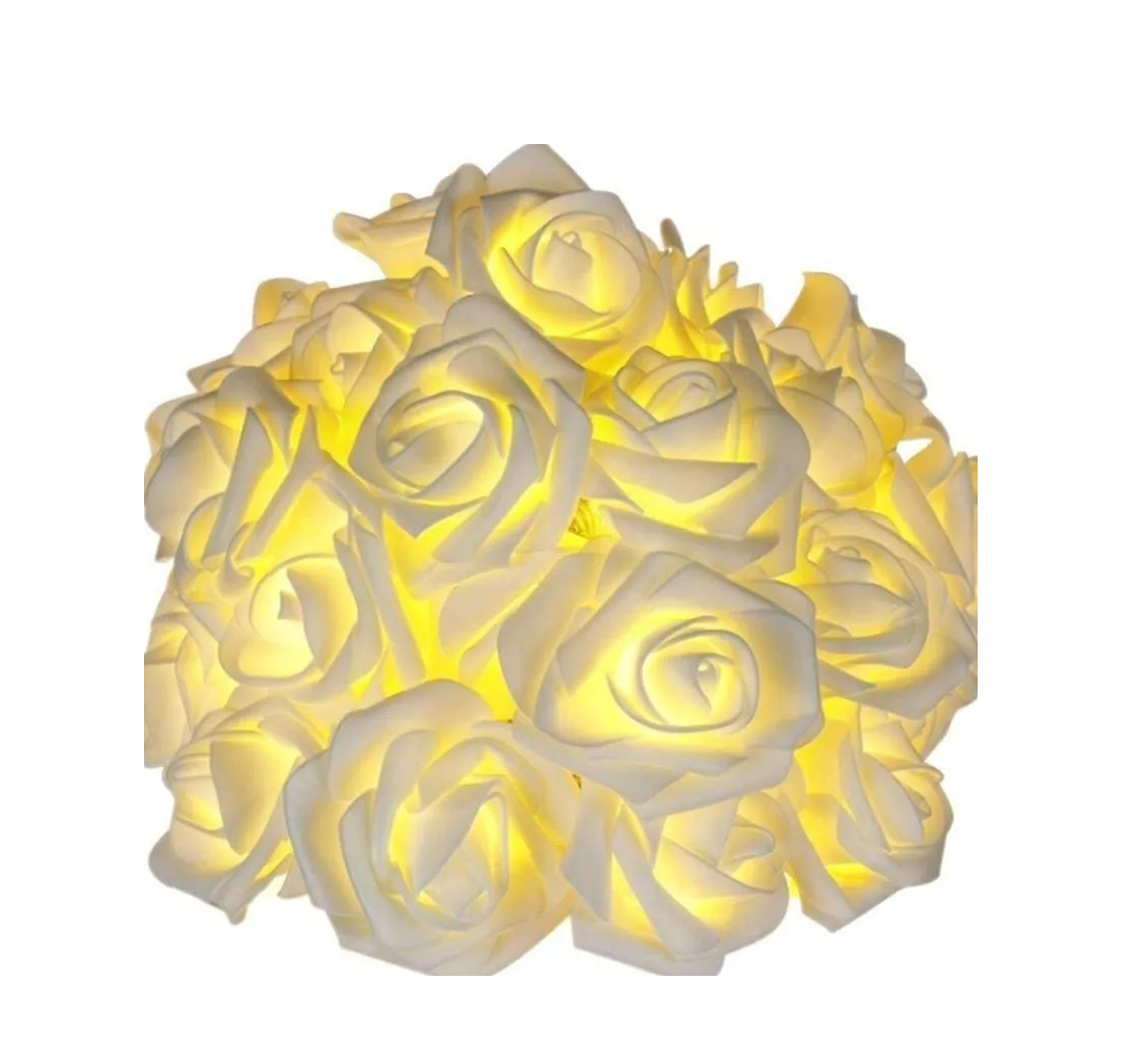 Tiras de Led 20 Flores Malubero color Blanco