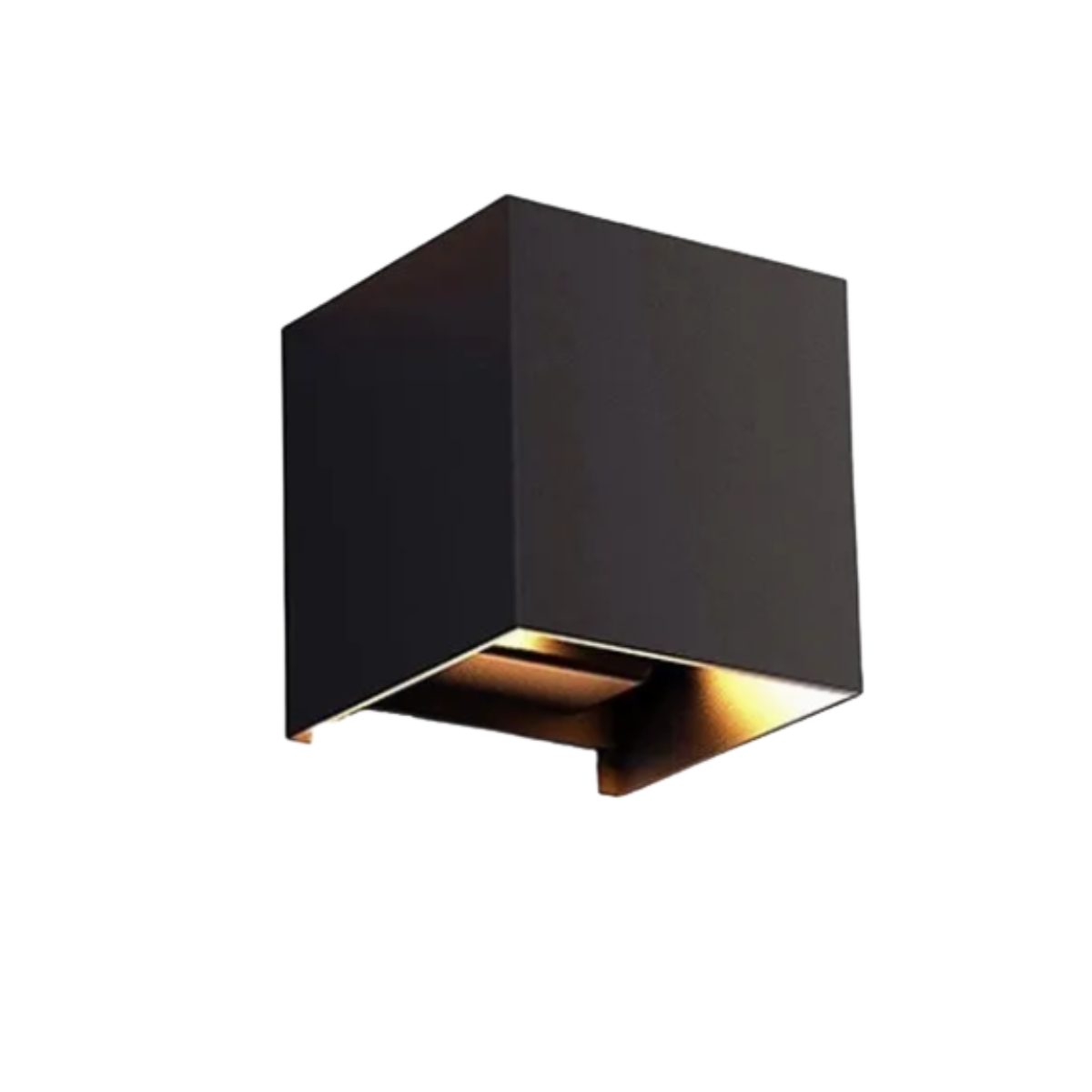 Lámpara De Pared Led 6w Impermeable Malubero color Negro