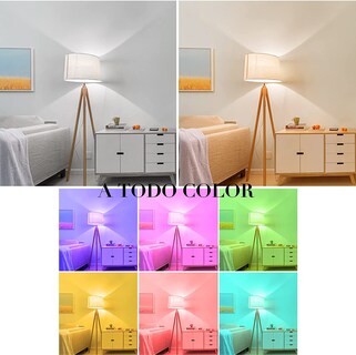 Foto 3 | Paquete de 4 Focos Inteligentes Wifi Multicolor y Luz Blanca Fría y Cálida Bombilla Inteligente Rgb y Luz Blanca