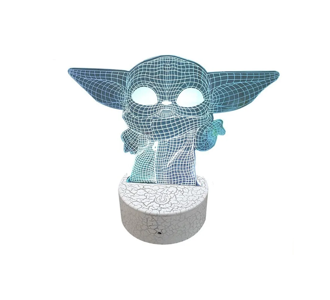 Foto 2 pulgar | Lampara Led  Infantil Malubero  Yoda