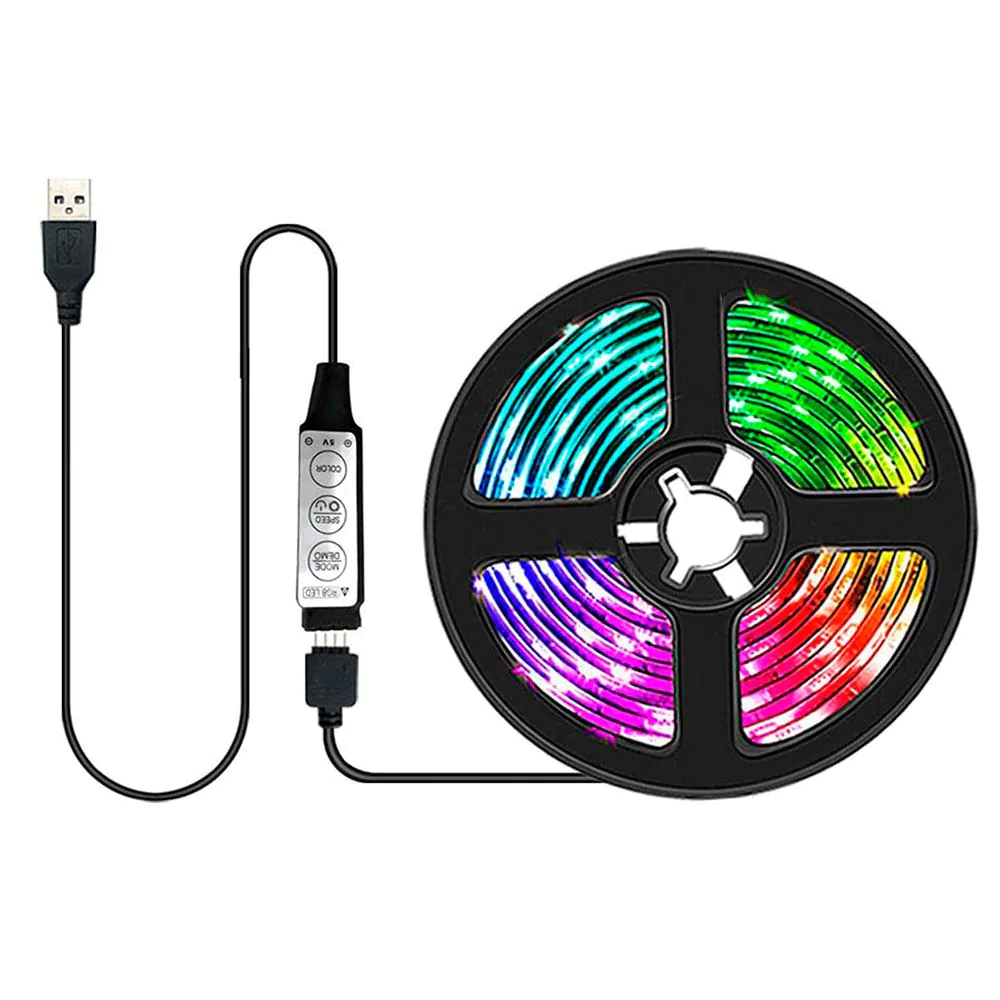 Tira De Luces Ele-gate Led Rgb 2m Led442