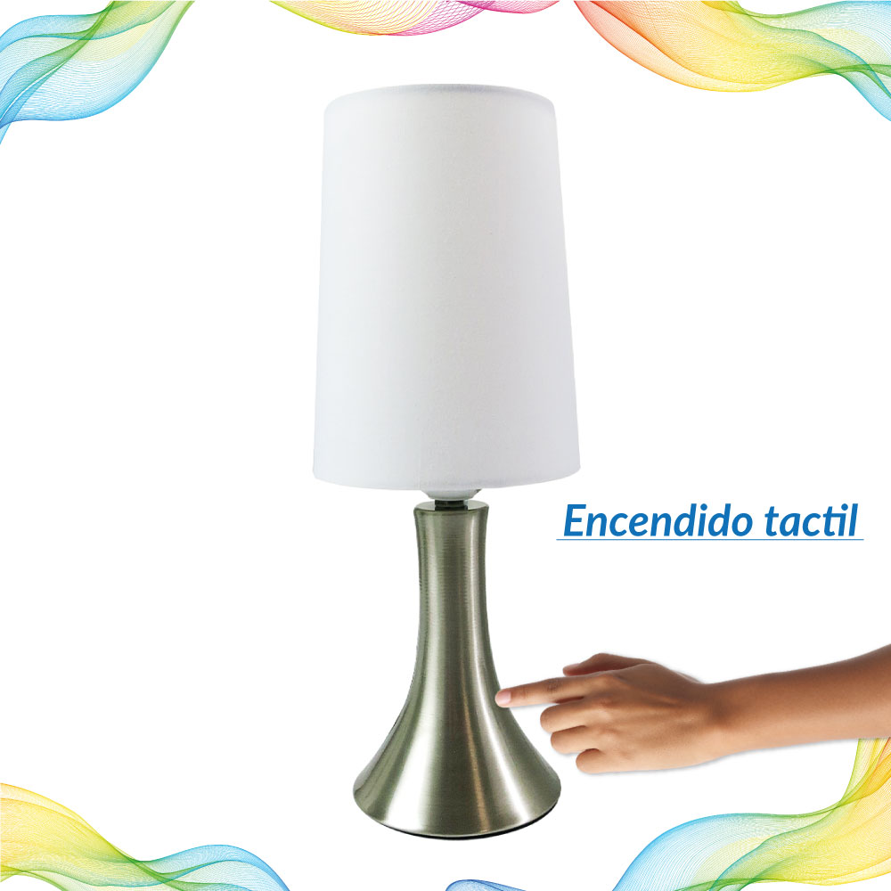 Foto 4 pulgar | Lámpara de Mesa Mil Luces LMP- KENJI-005 color Plata