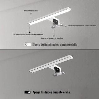 Foto 3 | Lámpara Led para Baño Malubero