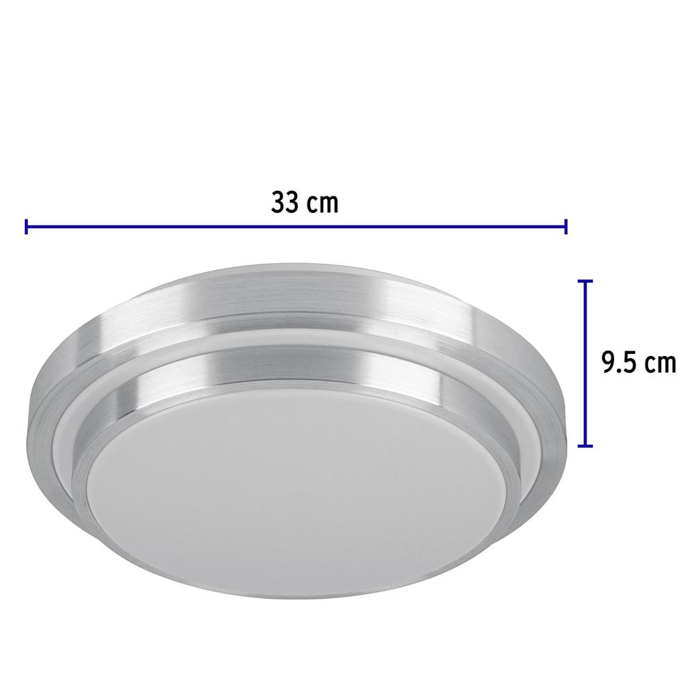 Foto 4 pulgar | Luminario LED Truper 22 W Plafón Decorativo