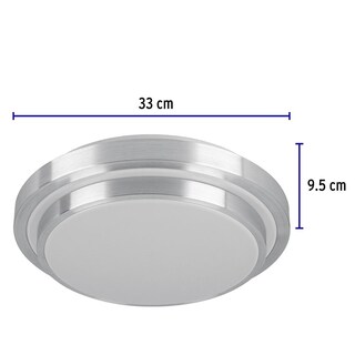 Foto 3 | Luminario LED Truper 22 W Plafón Decorativo